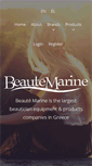 Mobile Screenshot of beaute-marine.com